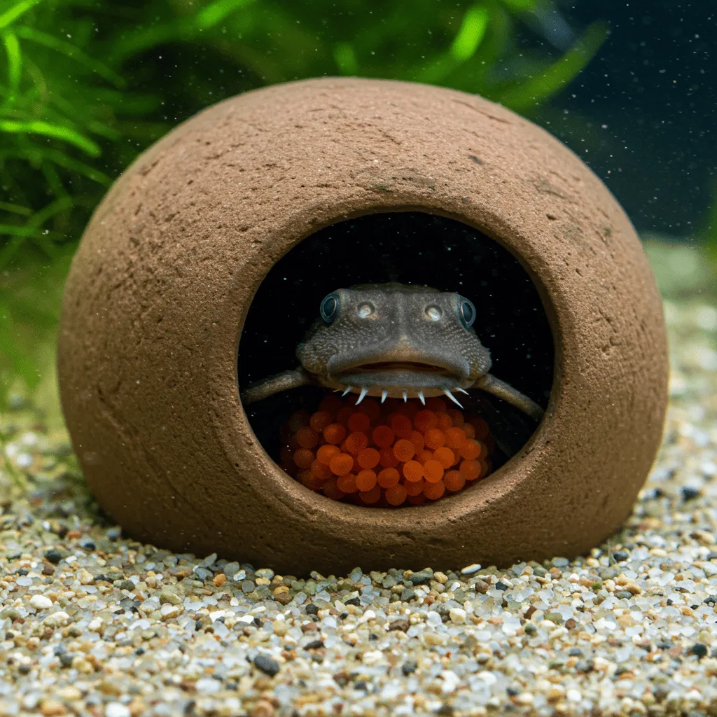  BN Pleco Cave & Eggs