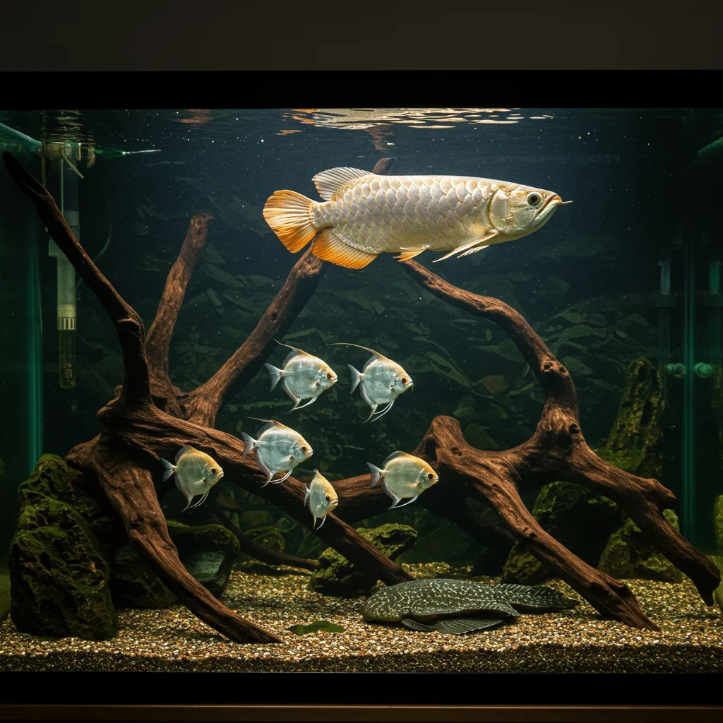 Arowana with Tank Mates